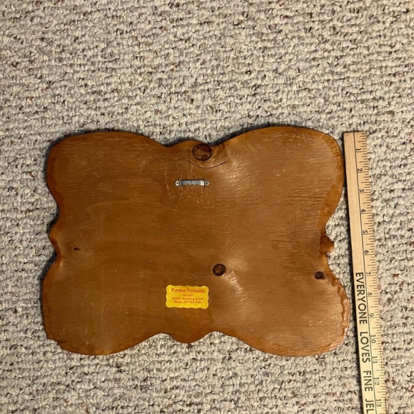 STAGECOACH PERMANENT PICTURE MOUNTED ON WOOD - Picture 2 of 2